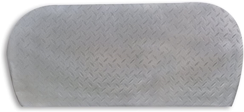 ADCO 3782 Silver Vinyl Triple Axle Diamond Plated Tyre Gards - 30''-32''