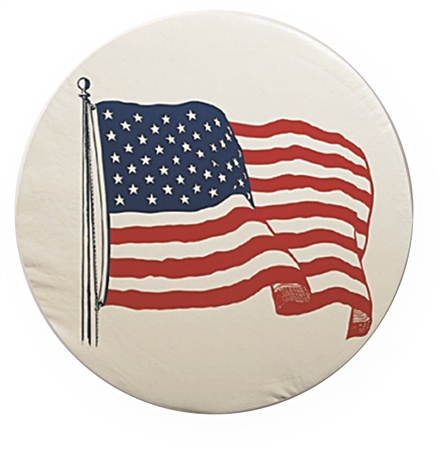 ADCO 1785 Size F Spare Tire Cover - US Flag - 29''
