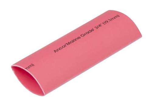 Ancor 306648 Marine Grade Heat Shrink Tubing, 3/4'' Diameter x 48'' - Red