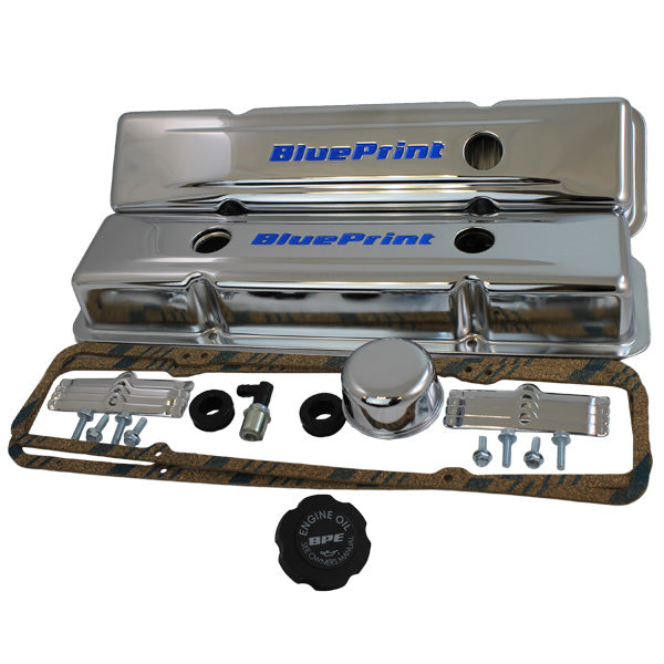 BluePrint Parts - Valve Cover Kit - GM Small Block Compatible