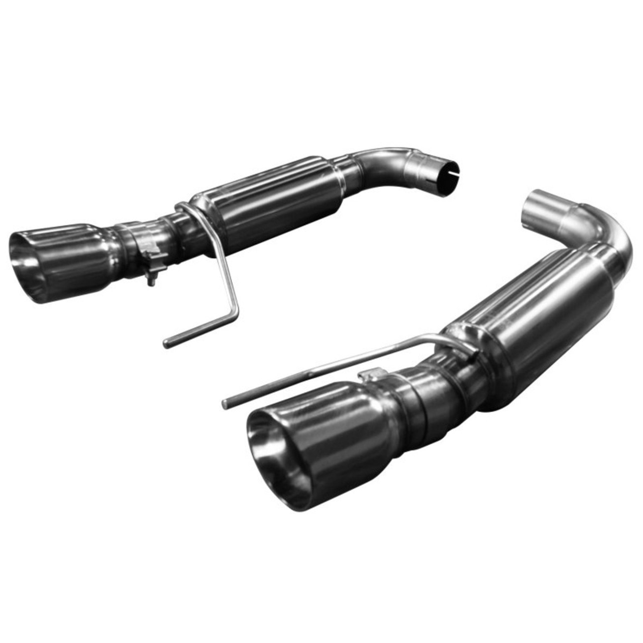 Kooks 3" Axle-Back Exhaust w/ 4" Dual Polished Tips :: 2015-2017 Ford Mustang GT