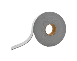 AP Products 018-316130 Grey Mylar Backed PVC Foam Tape - 3/16'' x 1'' x 30'