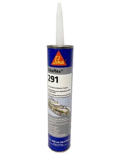 Black Sikaflex-291 RV Caulk Sealant, Paintable, 300ml Cartridge