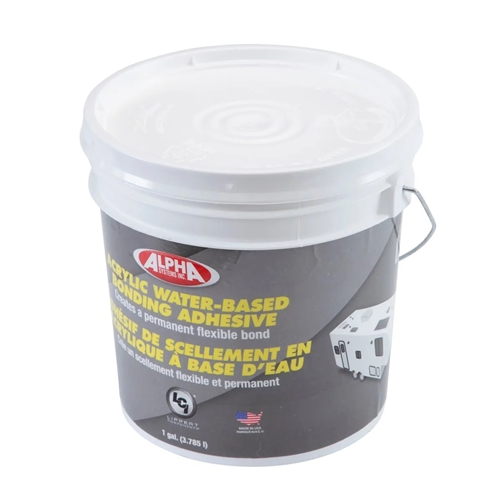 Alpha Systems  2020002238 Roof Membrane Adhesive - 1 Gallon Bucket