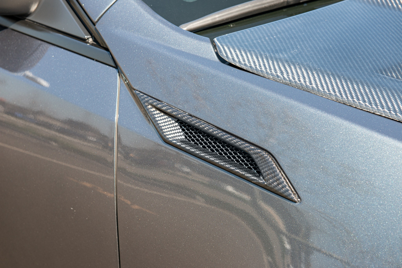 EOS Factory Style Side Vent Covers, Carbon Fiber :: 2009-2015 Cadillac CTS-V
