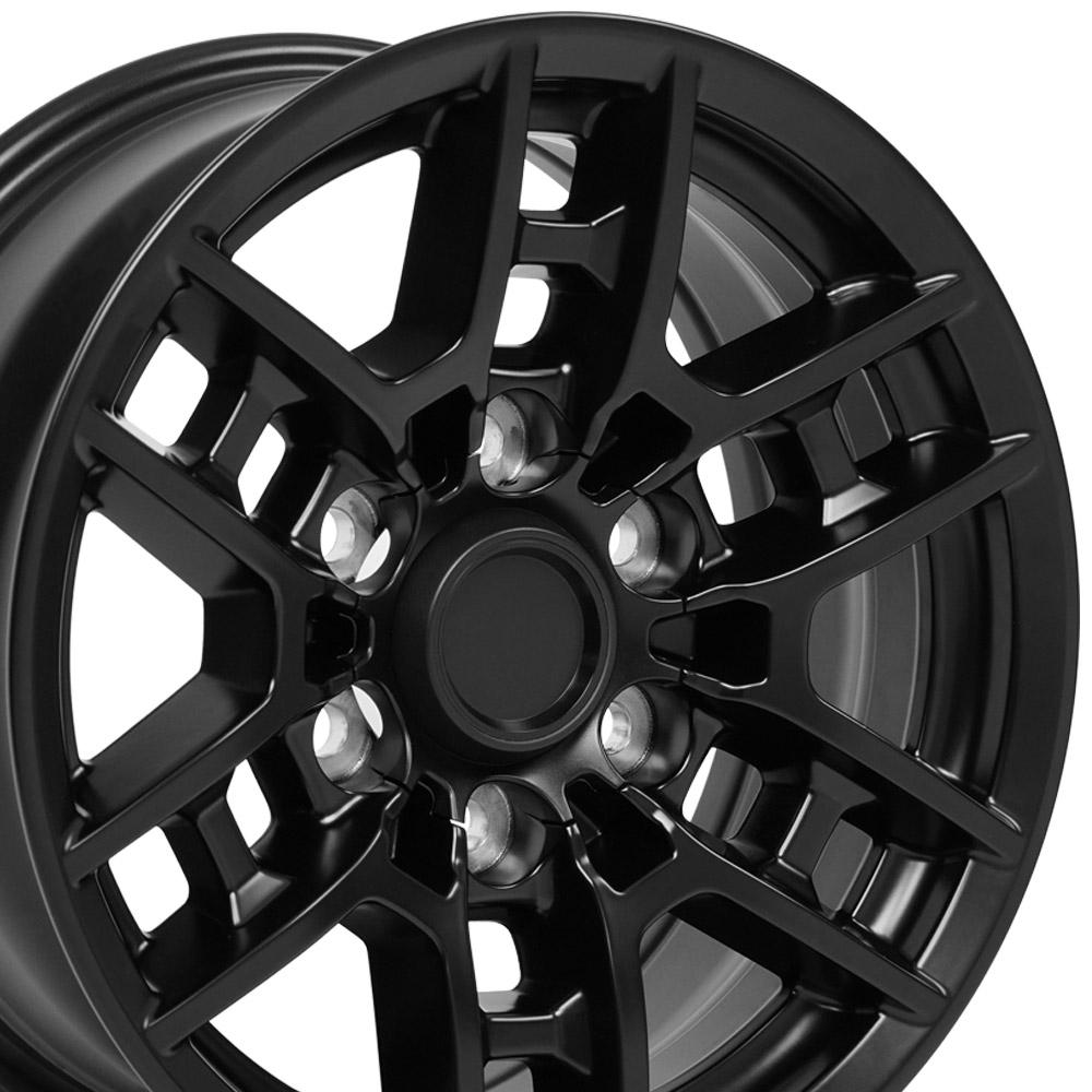 16" Wheel fits Toyota Tacoma TRD - TY17 Satin Black 16x7