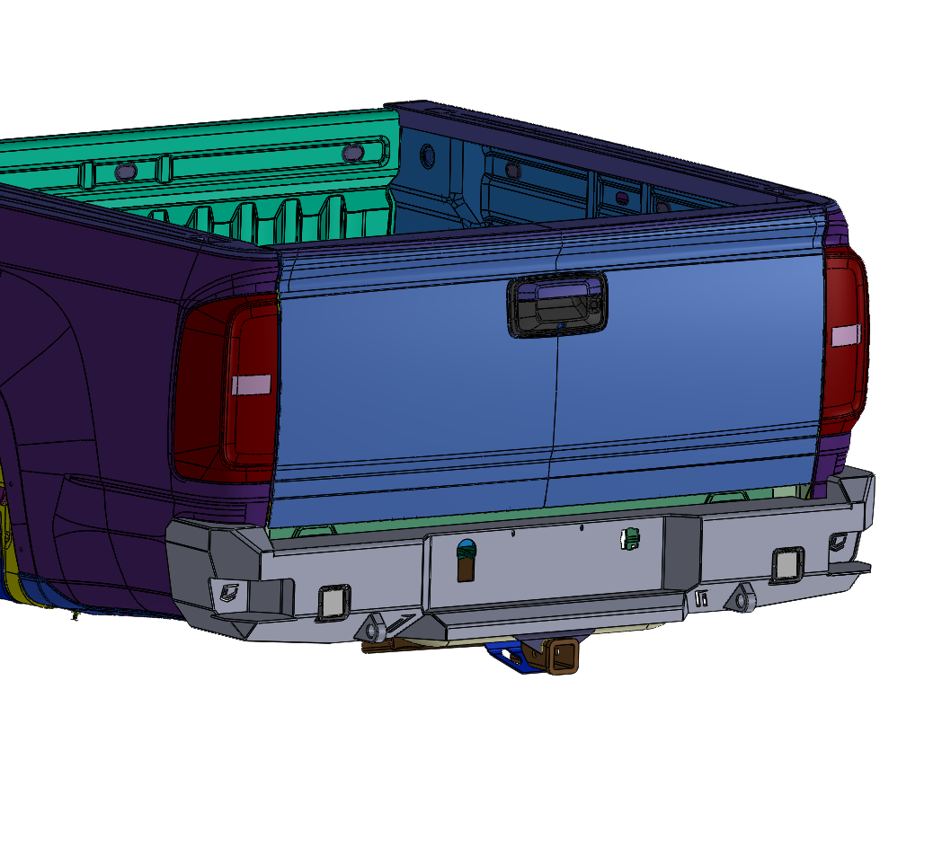 Chassis Unlimited Rear Bumper | 15-22 colorado / canyon