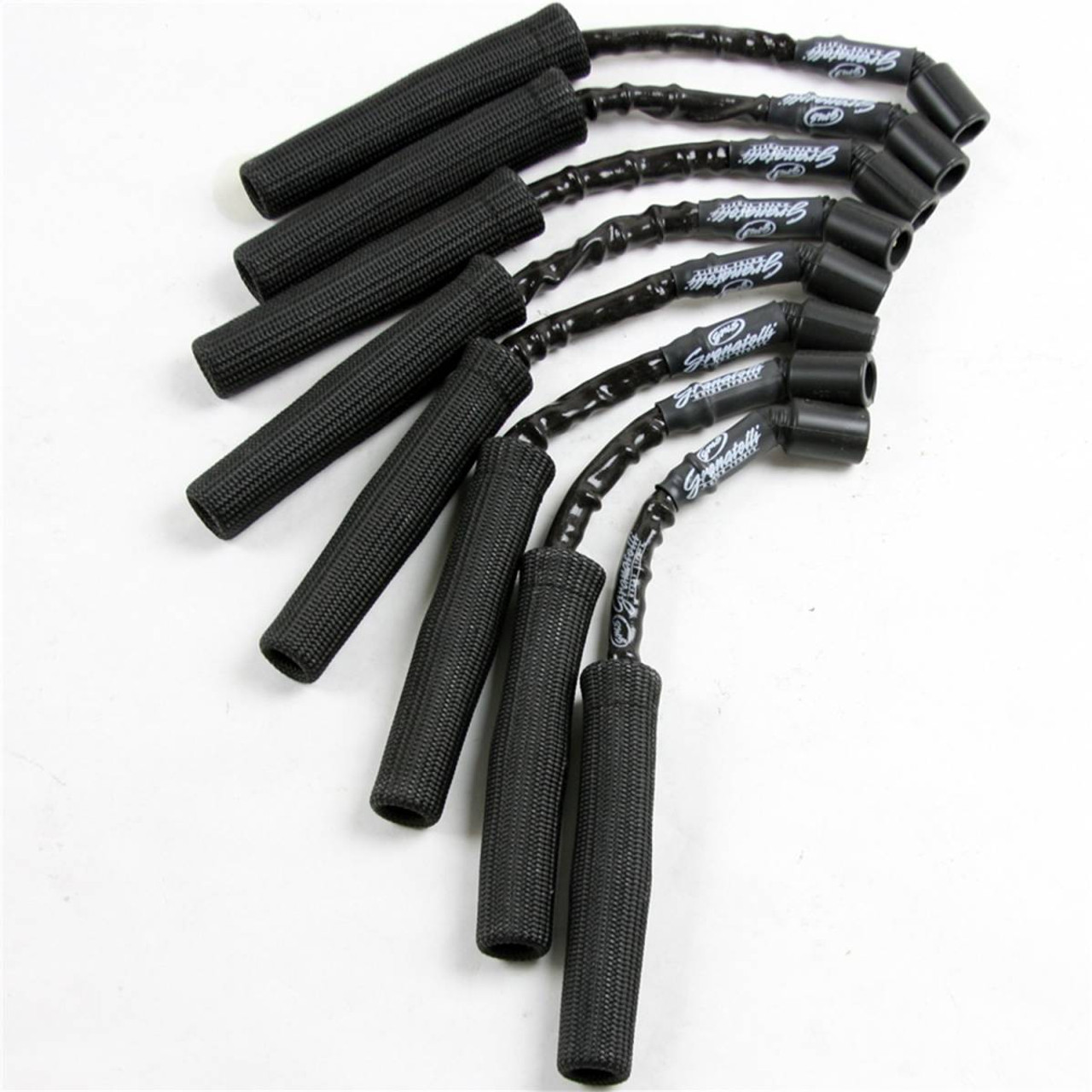 Granatelli Spark Plug Wireset, Black w/Black Fire Sleeve :: 2016-2024 Camaro SS & ZL1 & 2014-2019 Corvette