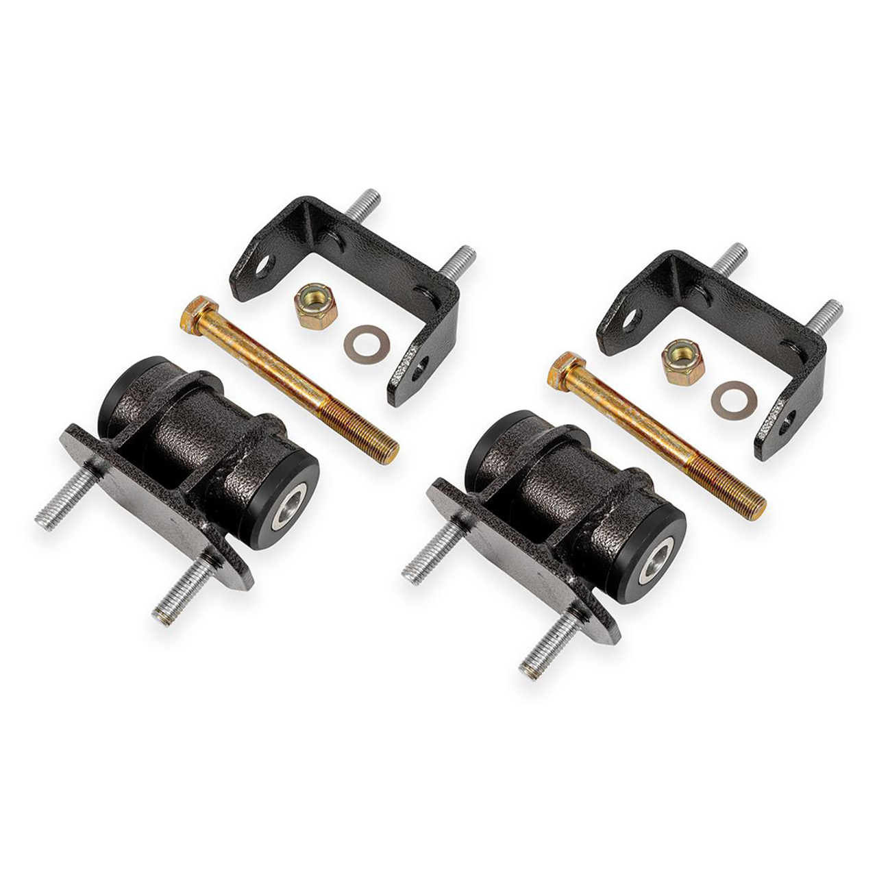 BMR Delrin Transmission/Differential Mount, Black Hammertone :: 2005-2013 C6 Corvette