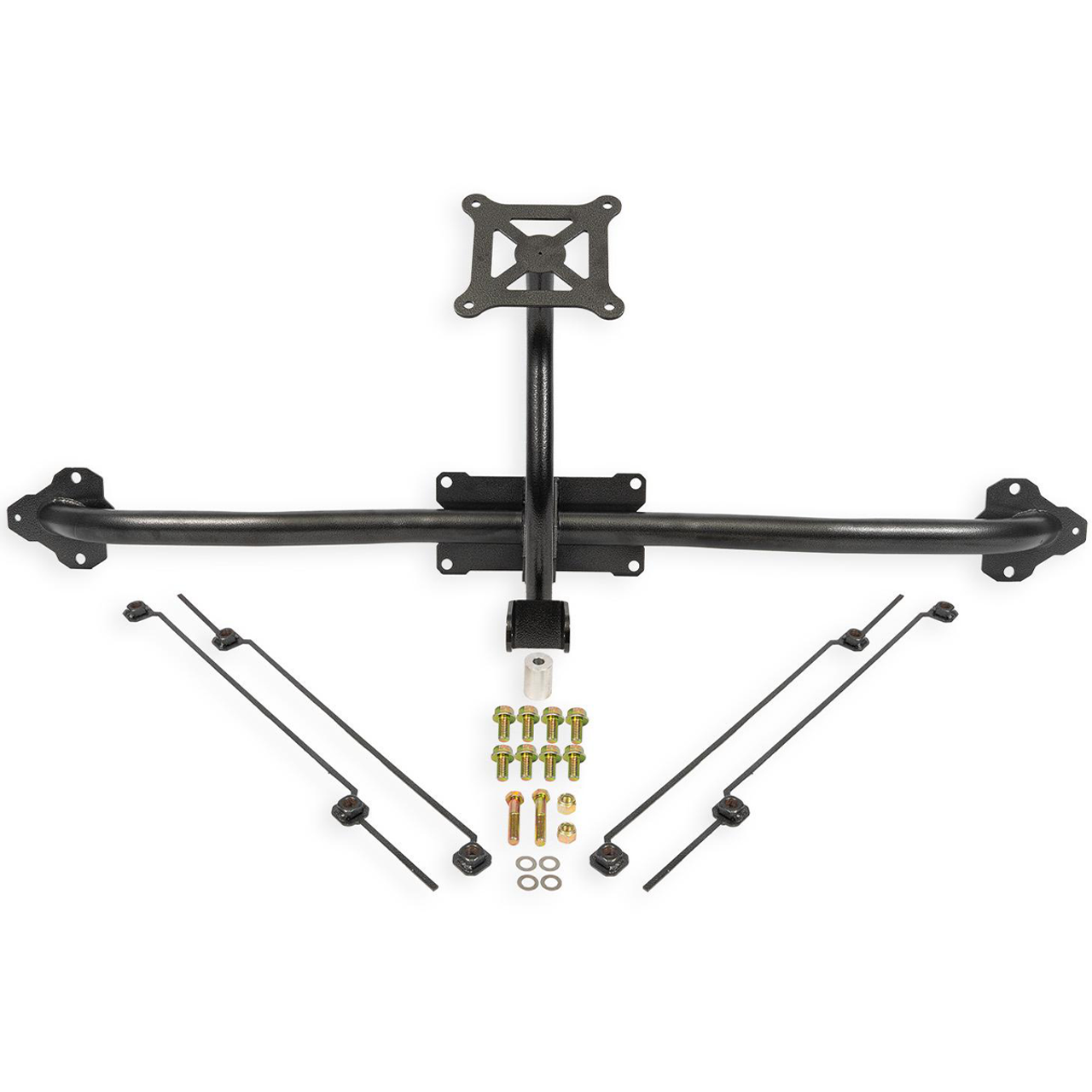 BMR Parachute Mount, Black Hammertone :: 2014-2019 C7 Corvette