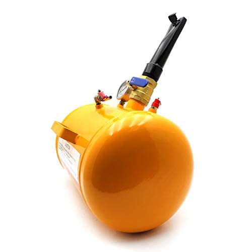 Httmt- 7.5 Gallon Vehicle Air Tire Bead Seater Blaster Tool Seating Inflator Truck Atv 145Psi [P/N: Et-Car-Tire005-7.5G-Yellow]