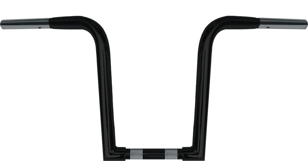 Wild 1 1-1/4' Black 12' Chubby Outlaw Ape Hanger Handlebar Wo612B