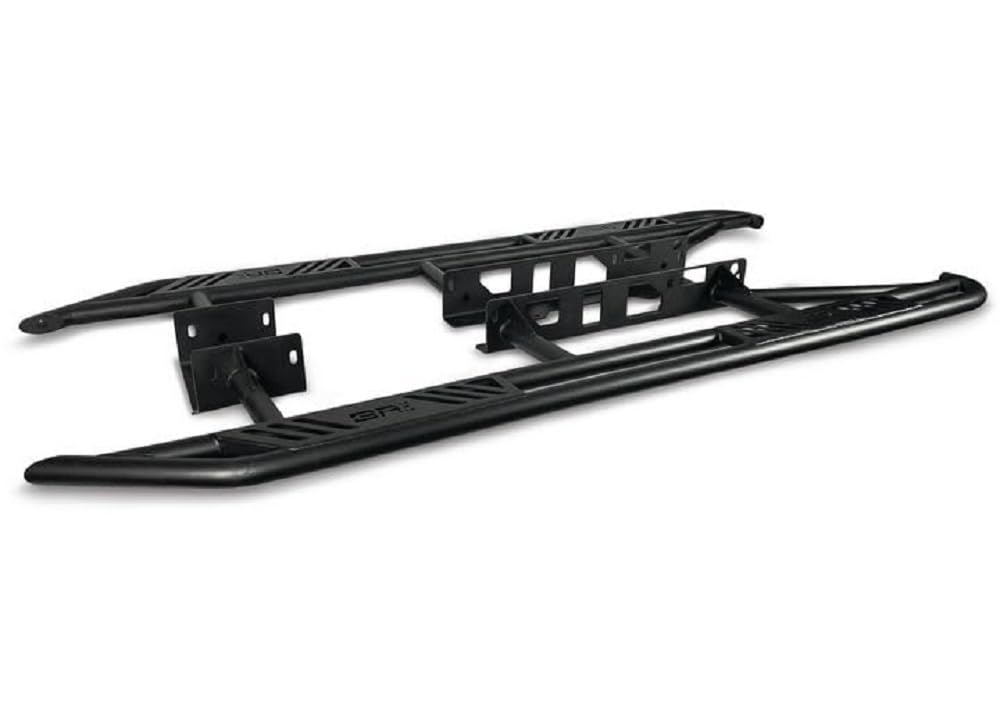 Body Armor 4X4 Tc-4124 Revo Step Sliders Fits Tacoma Double Cab Short Bed 05-22, Black