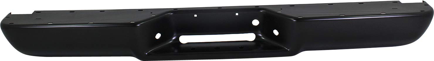 Evan Fischer Step Bumper For Chevrolet C1500 K1500 1988-1998 Gmc C1500 1988-1998 Face Bar Powdercoated Steel Fleetside, For Models Without Impact Strip Holes Replaces # 20009, 15025374, Gm1102305