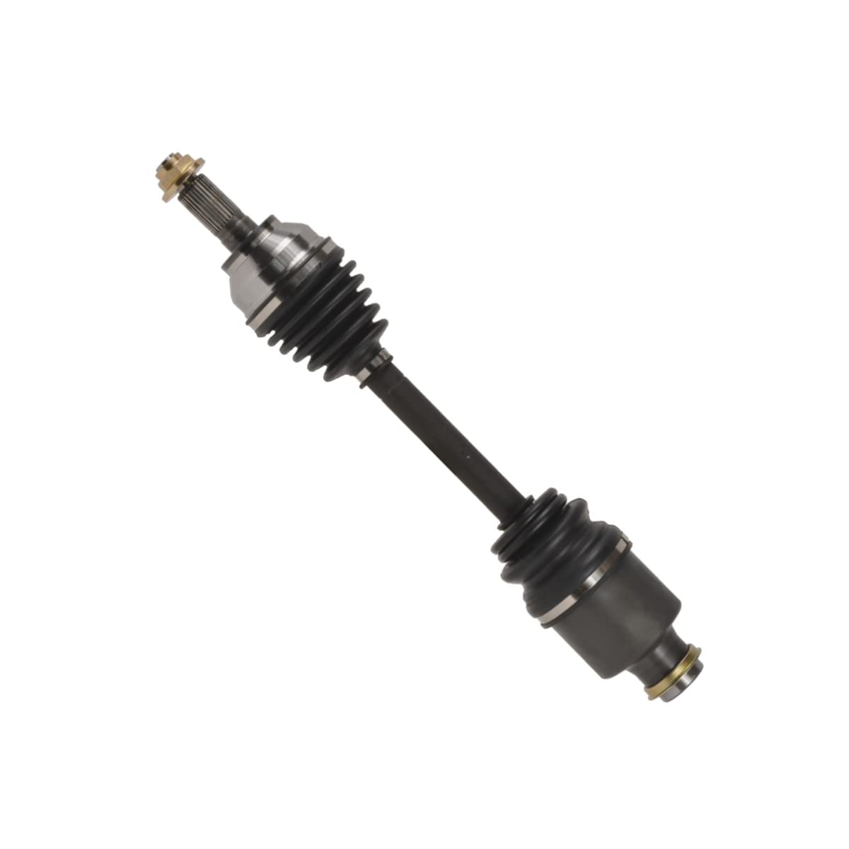 Autoshack Front Cv Axle Drive Shaft Assembly Neoprene Boots Passenger Side Replacement For 2005-2013 Mazda 3 2009-2013 Mazda 3 Sport 2006-2015 Mazda 5 2.0L 2.3L 2.5L Fwd Manual Transmission Dsk812