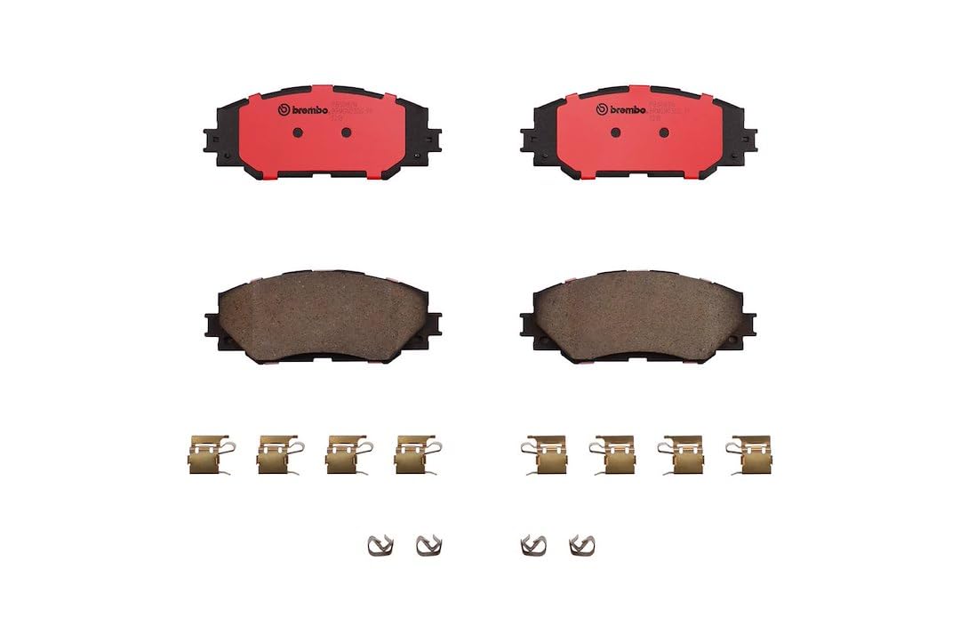 Brembo P83082N Premium Ceramic Front Disc Brake Pad Set Subaru/Toyota/Toyota (Faw) Oe# 0446502220