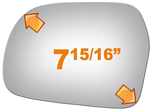 Burco 2742 Side View Mirror Chevrolet Tracker 1999-2004 Driver