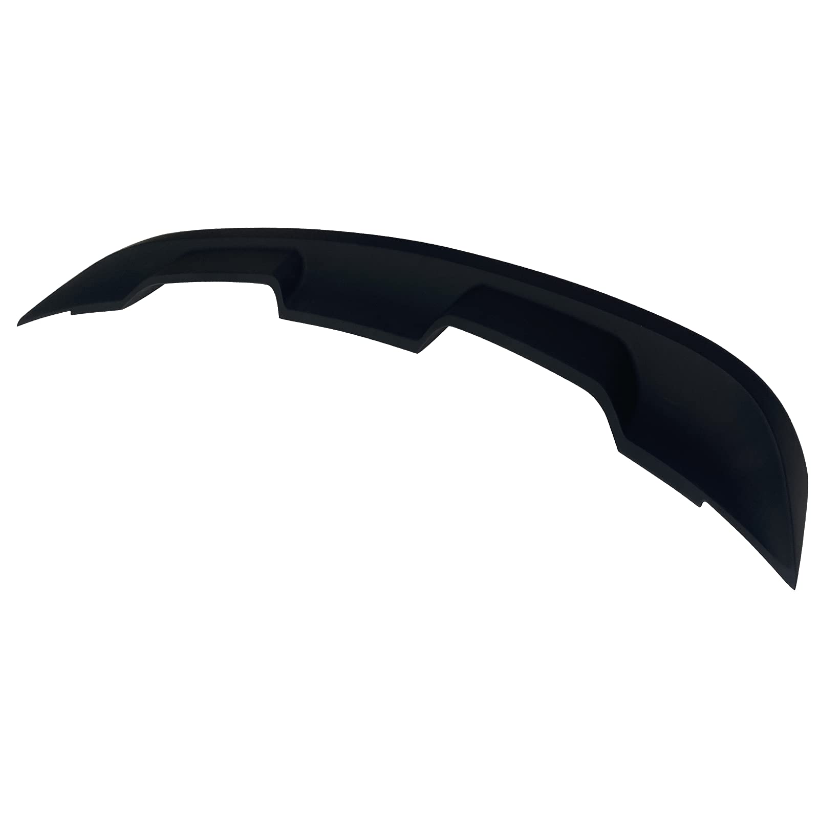 Ikon Motorsports, Trunk Spoiler Compatible With 2010-2014 Ford Mustang, Matte Black Abs Plastic 2020 Gt500 Style Rear Spoiler Wing, 2011 2012 2013