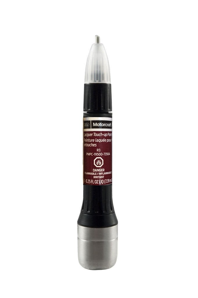 Ford Pmpc-19500-7356A Touch Up Paint And Clear Coat Bottle R3 Royal Crimson Red, 0.5 Fl. Oz