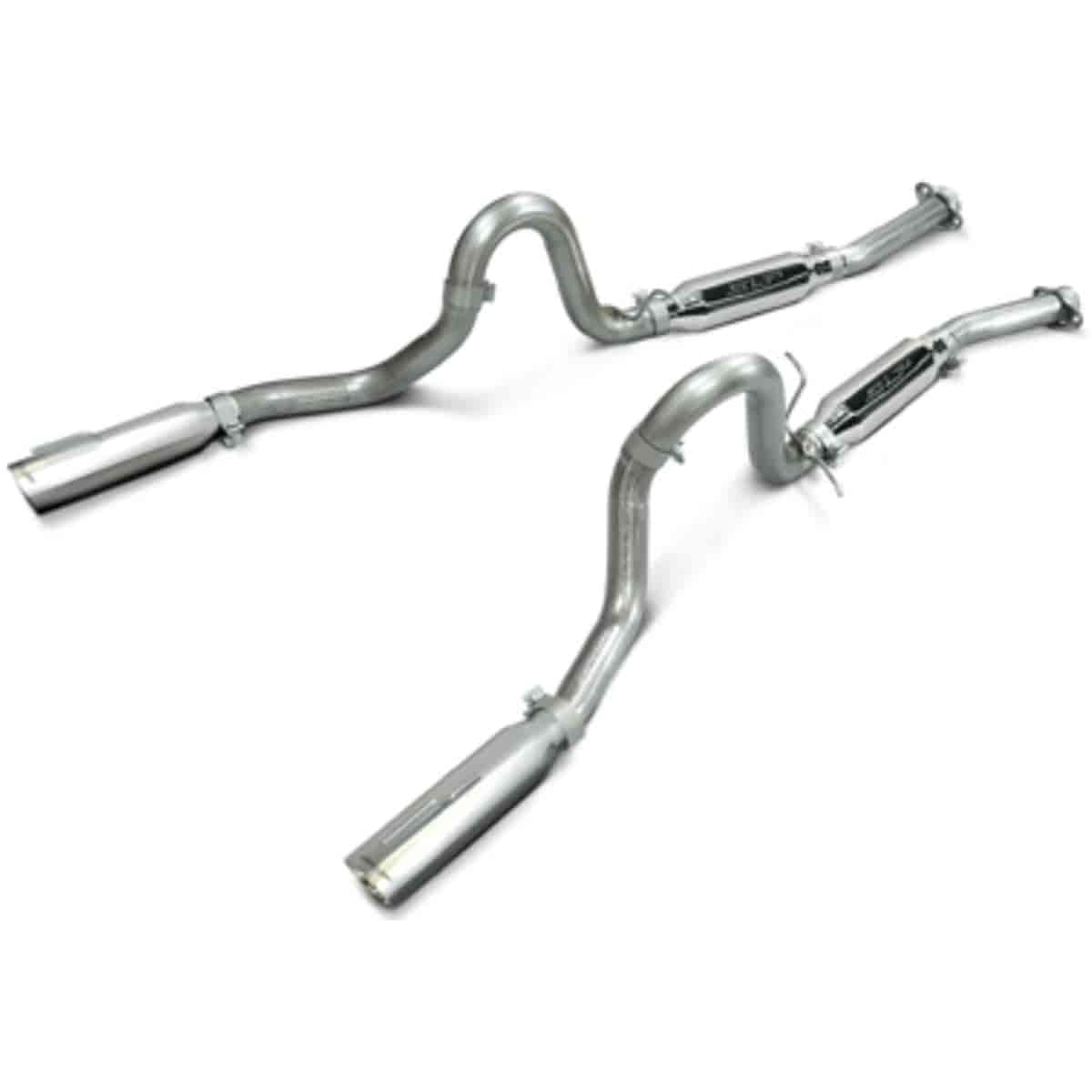 Slp M31007 Exhaust System (1999-04 Mustang Gt/Mach 1 'Loudmouth' (Modular)