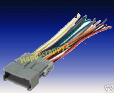 Stereo Wire Harness Saturn Ion 04 05 2004 2005 (Car Radio Wiring Installation...