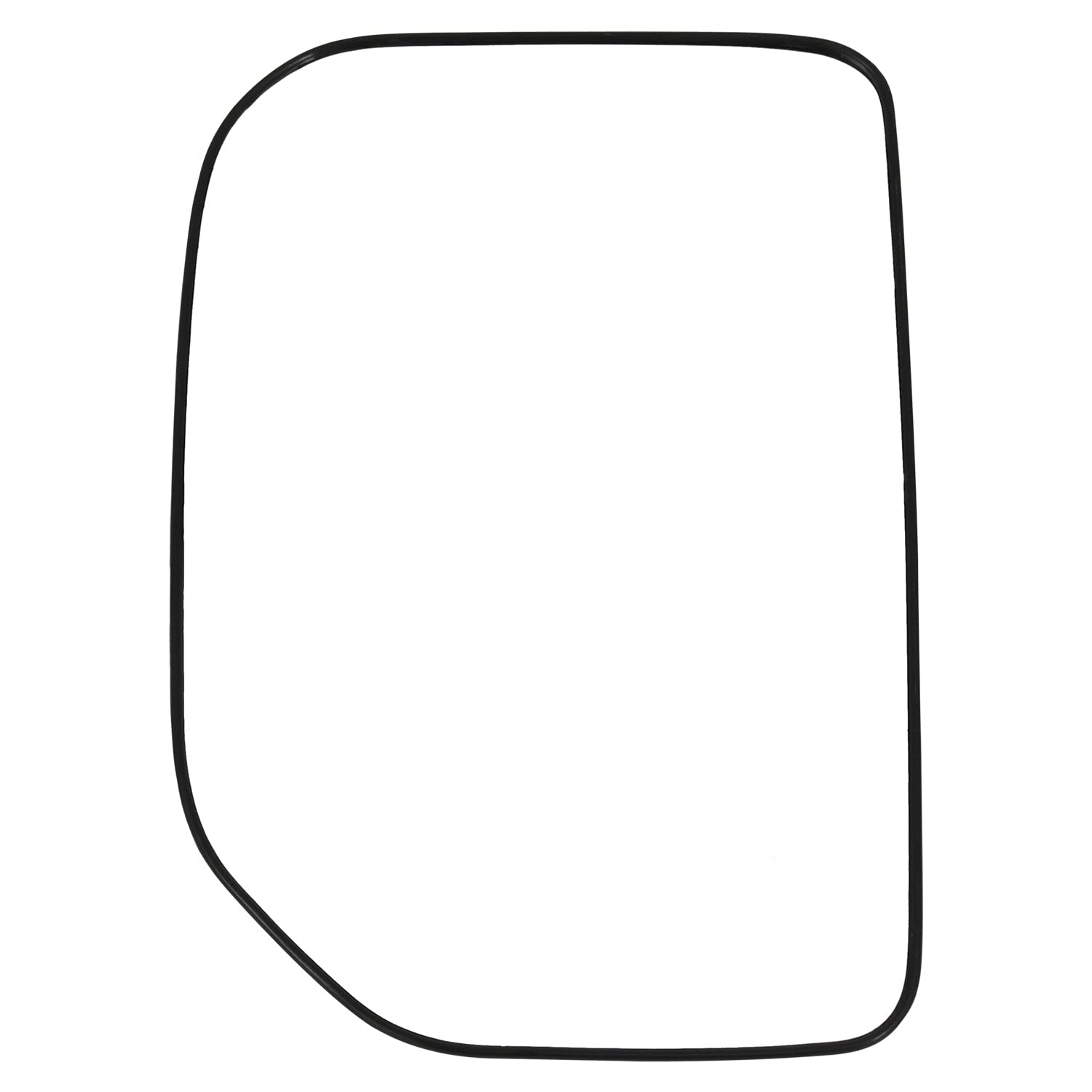 Driver Side Mirror Glass Assembly With Plastic Backing Plate (Non-Heated) Compatible With 2007-2014 Toyota Fj Cruiser