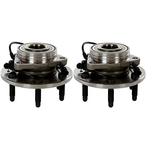 Autoshack Front Wheel Hub Bearing Pair Of 2 Driver And Passenger Side Replacement For Chevrolet Silverado 1500 Tahoe Suburban 1500 Avalanche Gmc Sierra 1500 Yukon Cadillac Escalade V8 6-Lug Hb615098Pr