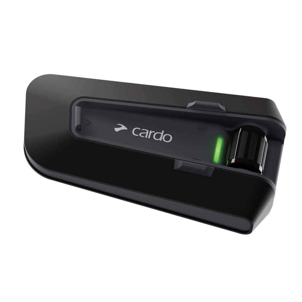 Cardo Packtalk Neo Motorcycle Helmet Communication Intercom System, Waterproof, 2Nd Generation Mesh - Connect Up To 15 Riders, Natural Voice Operation, 40Mm High Definition Speakers - Dual Pack