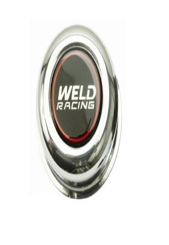 Weld Racing P605-5073 Polished 3.16' Od X 2.20' Tall Push Thru 5-Lug Replacement Right Center Cap