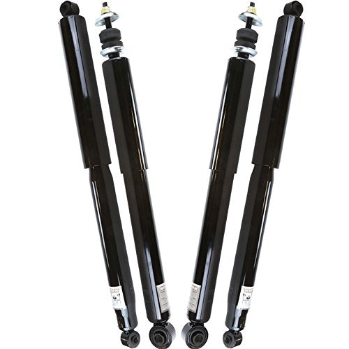 Autoshack Front & Rear Shock Absorbers Set Of 4 Replacement For 2005 2006 2007 Ford F-350 Super Duty 2005-2012 2013 2014 2015 2016 F-250 Super Duty 5.4L 6.0L 6.2L 6.4L 6.7L 6.8L V8 4Wd Ks44527-28