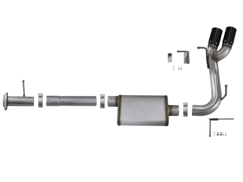 aFe Rebel Series 3" 409 Stainless Steel Cat-Back Exhaust System | 2017-22 3.6L V6