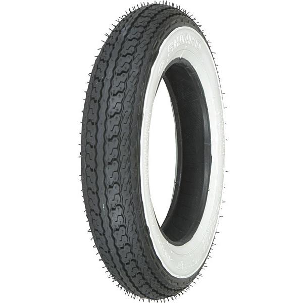 Shinko SR550 3.50-8 4 Ply Whitewall Scooter - Moped Tire