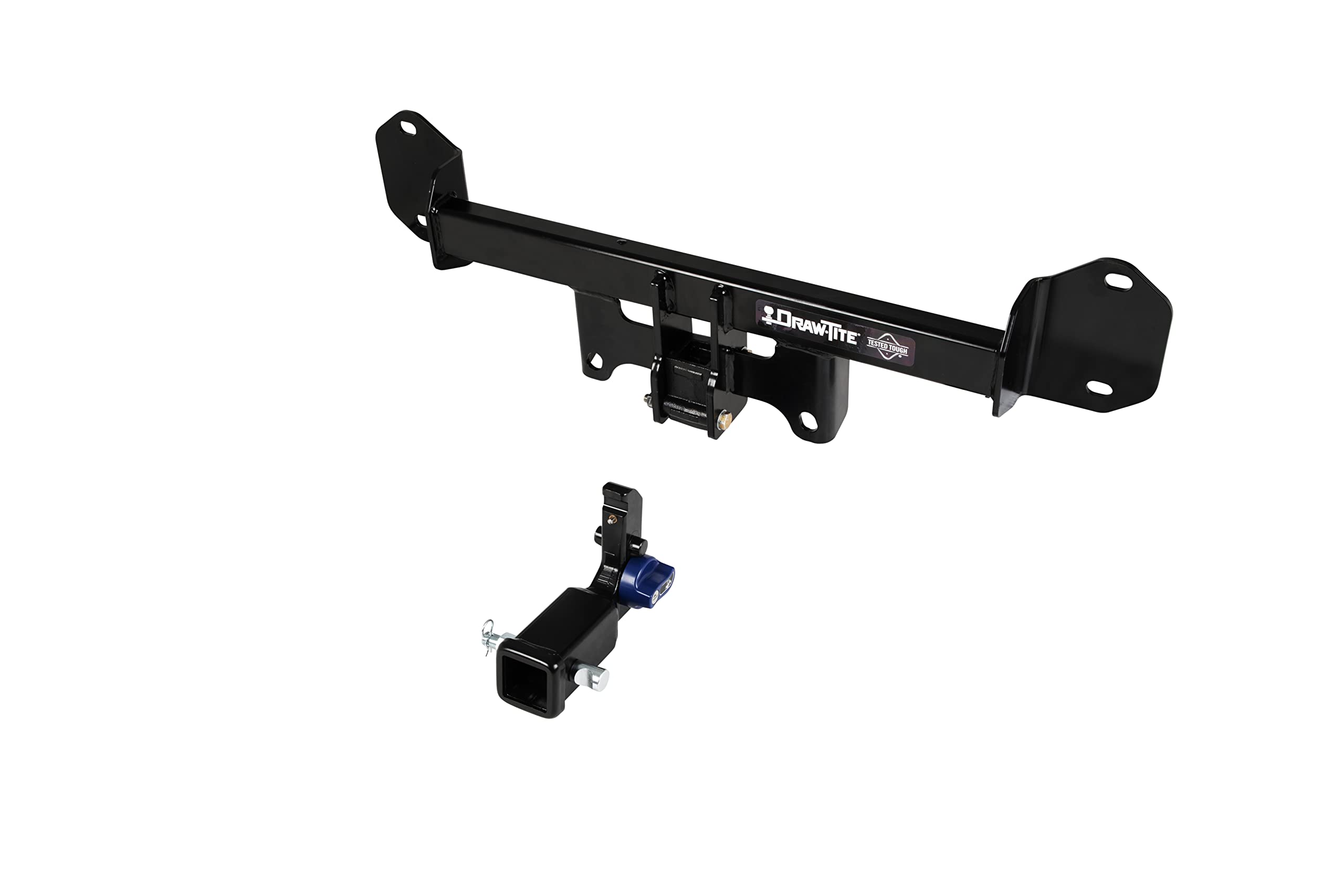 Draw-Tite Hidden Hitch 76906, Completely Hidden Trailer Hitch, 2 In. Removable Receiver, Black, Compatible With 2011-2022 Bmw X3