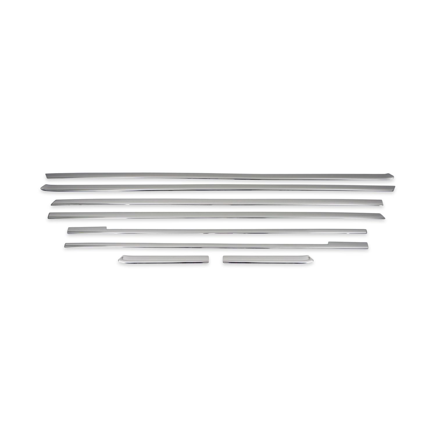 Omac Window Molding Trim Streamer For Mercedes Metris 2016-2024 Stainless Steel 8X