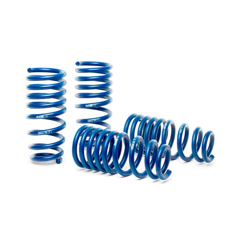 H&R Lowering Springs Compatible With Ford Explorer 3.0 Ecoboost Phev Plug-In-Hybrid (4Wd) 2019- Fa40/Ra35Mm