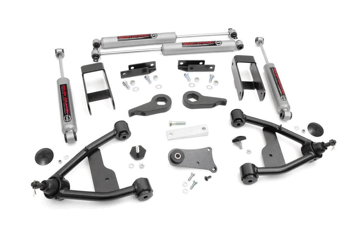 Rough Country 2.5' Lift Kit For 82-04 Chevy S10/S10 Blazer | Gmc Sonoma - 24230