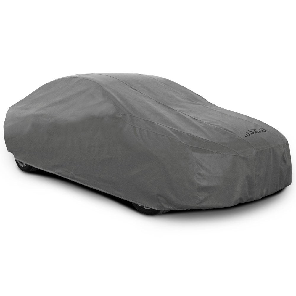 Coverking Uvccar2N98 Universal Fit Cover For Sedan Length 13.2 Ft. To 14.2 Ft. - Coverbond 4 Moderate Weather Outdoor (Gray)