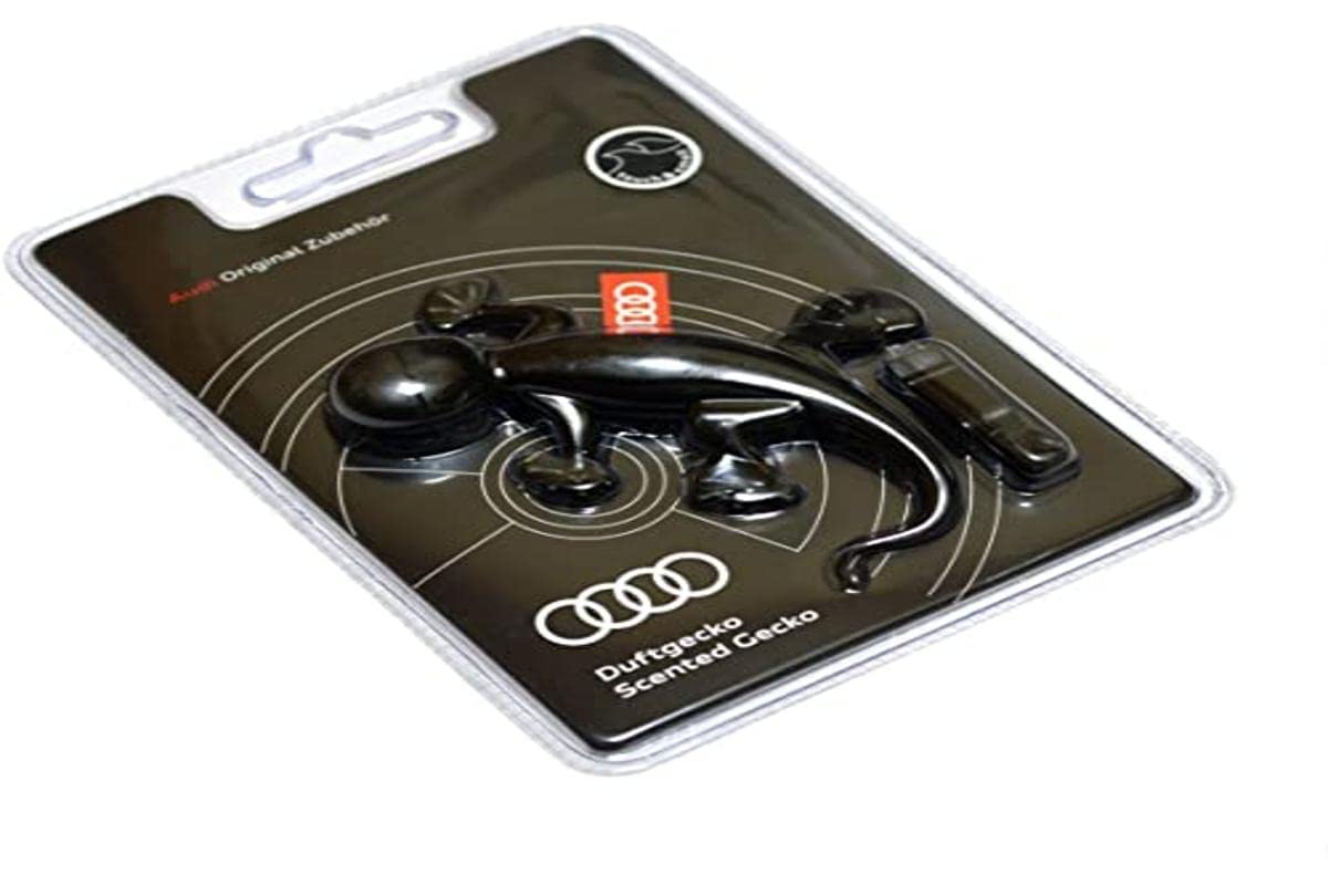 Audi Original Fragrance Dispenser Scented Gecko Black 000087009D