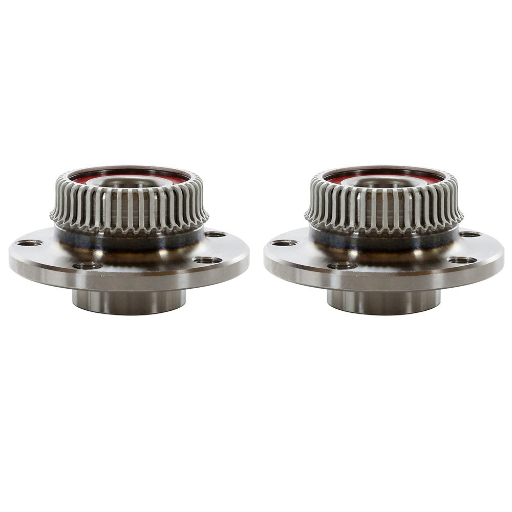 Autoshack Rear Wheel Hub Bearing Pair Of 2 Driver And Passenger Side Replacement For Vw Golf City Jetta City 1998-2010 Beetle 1999-2005 Golf Jetta 2004 R32 2000-2006 Audi Tt Quattro 5-Lug Hb612014Pr