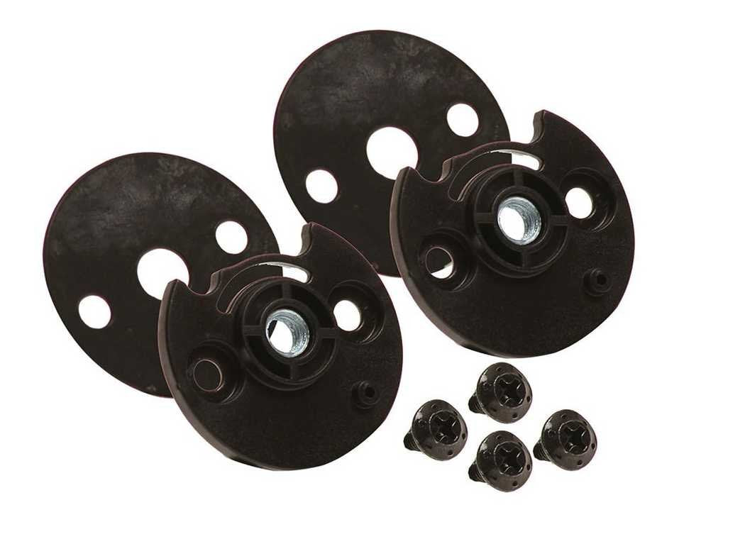 Bell Helmets Bullitt Hinge Plates Spare Part, Metallic