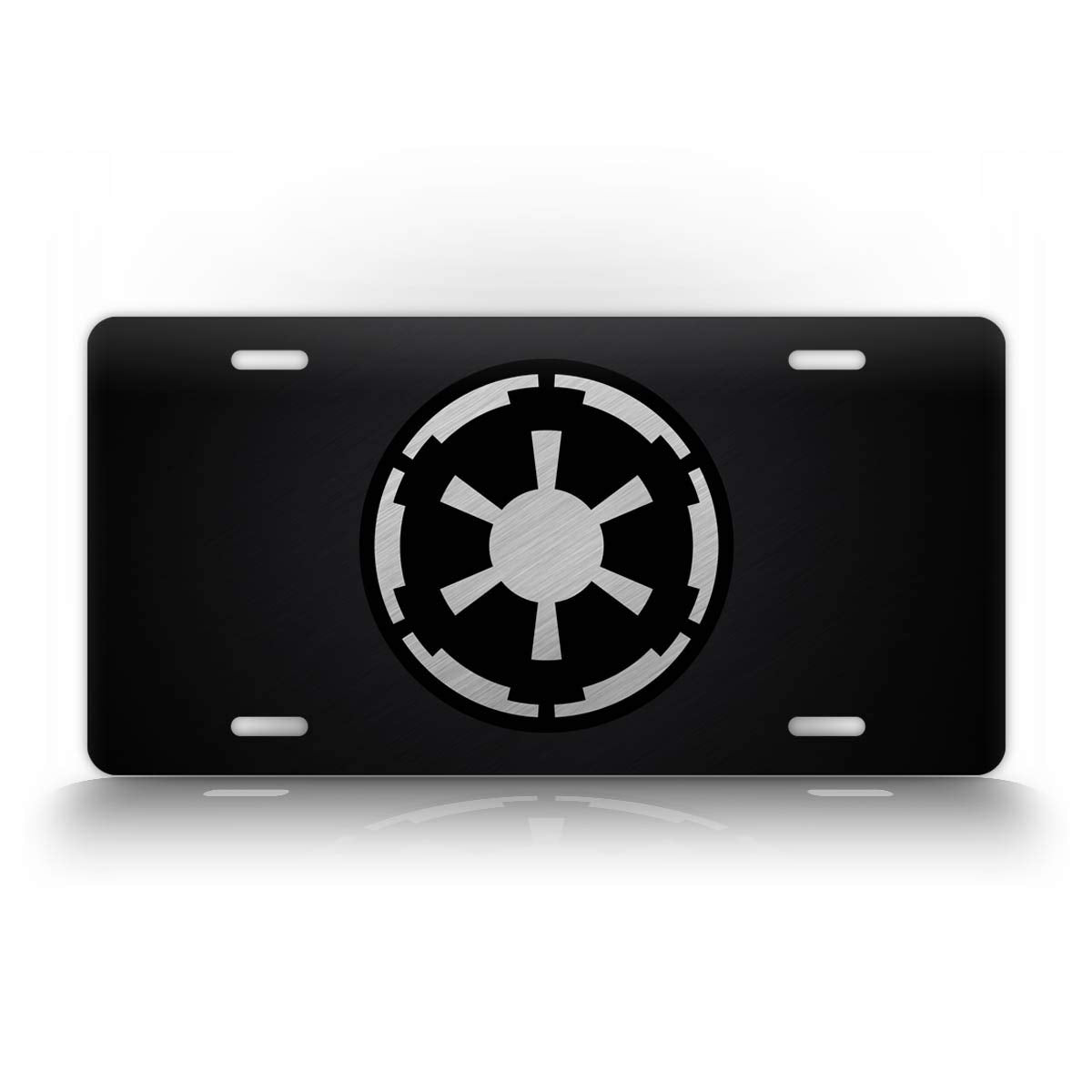 Imperial Emblem License Plate Official Galactic Empire Seal Auto Tag