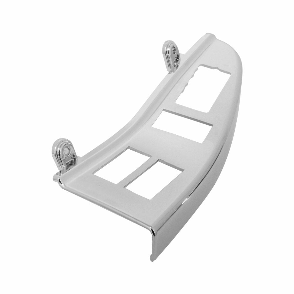 Grand General 67806 Plastic Chrome Driver Side Door Switch Panel With 4-Openings For Freightliner