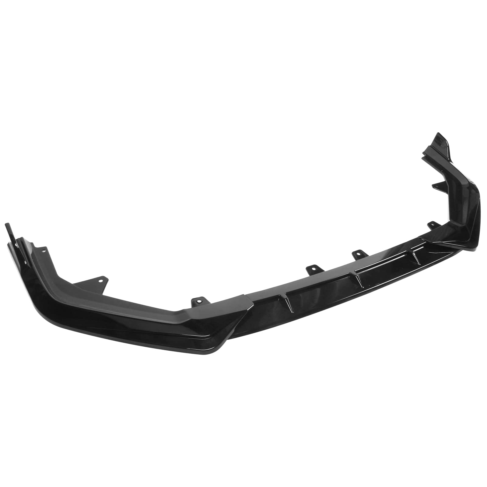 Ikon Motorsports, Front Bumper Lip Compatible With 2022-2024 Honda Civic 11Th Gen 4-Door Sedan & Hatchback, Gloss Black Pp Front Bumper Front Bumper Lower Lip Spoiler Body Kit