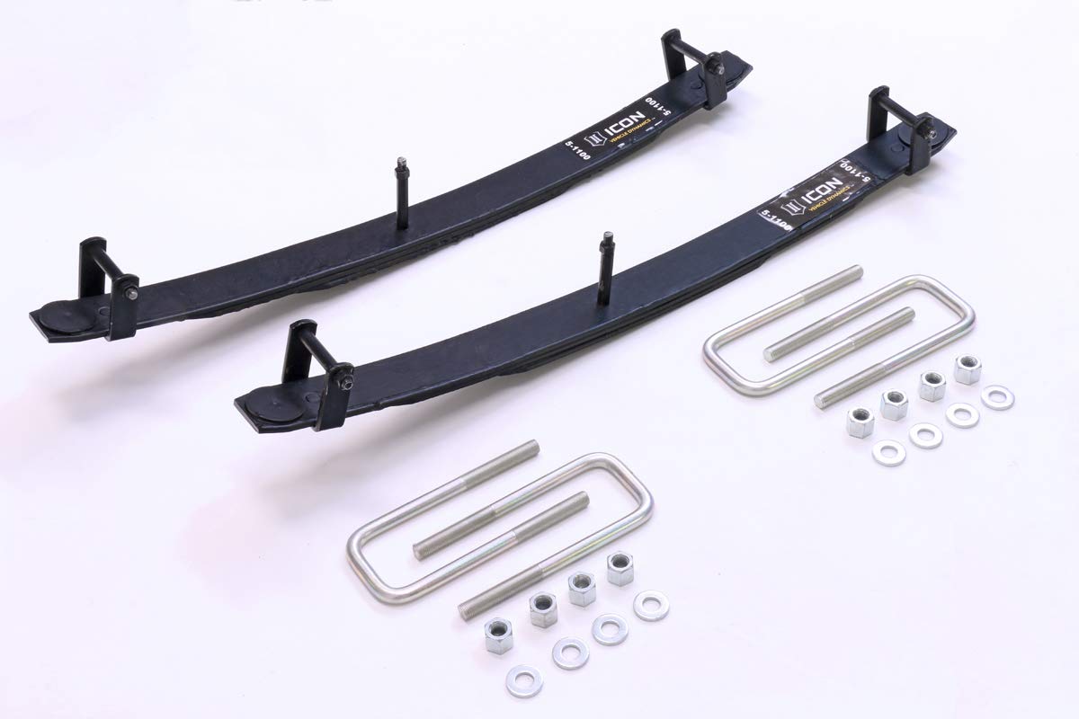 Icon 1.5' Lift Add-A-Leaf Kit, Compatible With 1996-Up Toyota Tacoma/00-06 Tundra, 51100