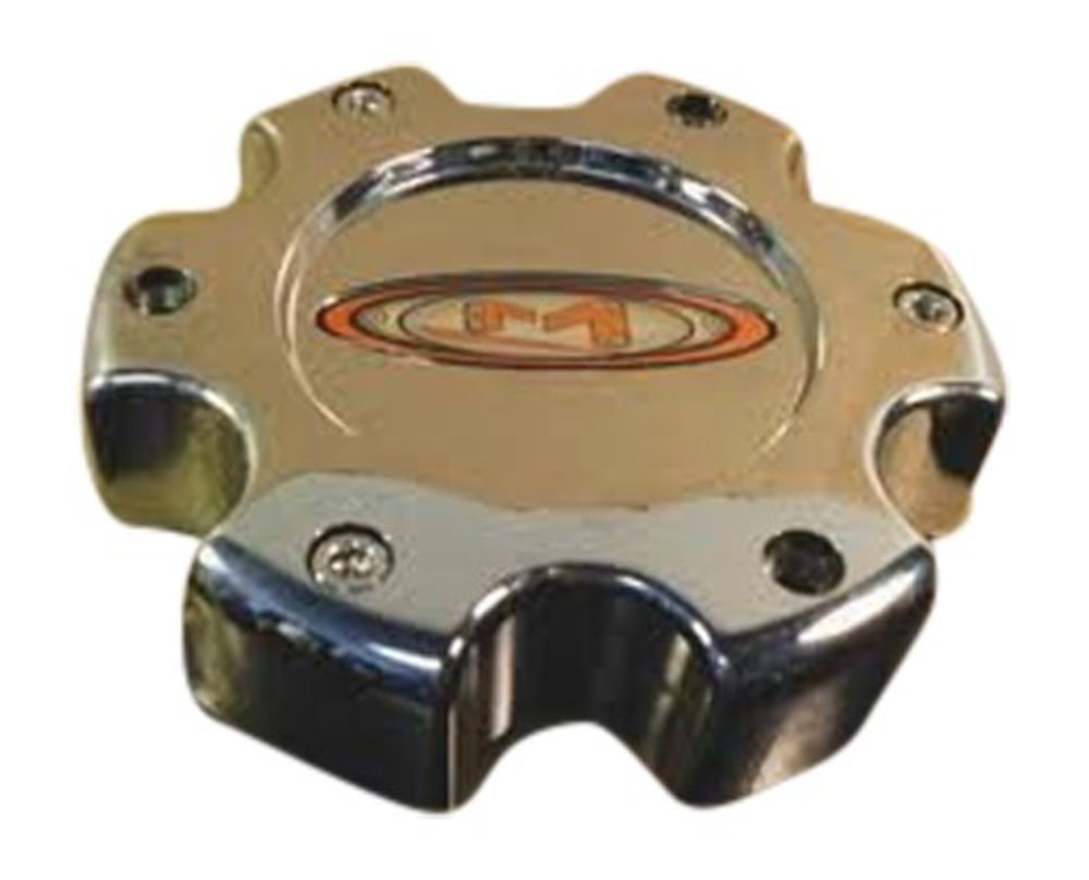 Moto Metal Mo955/956 Cap Chr 6X5.5 - Red Oval Logo - 845L145