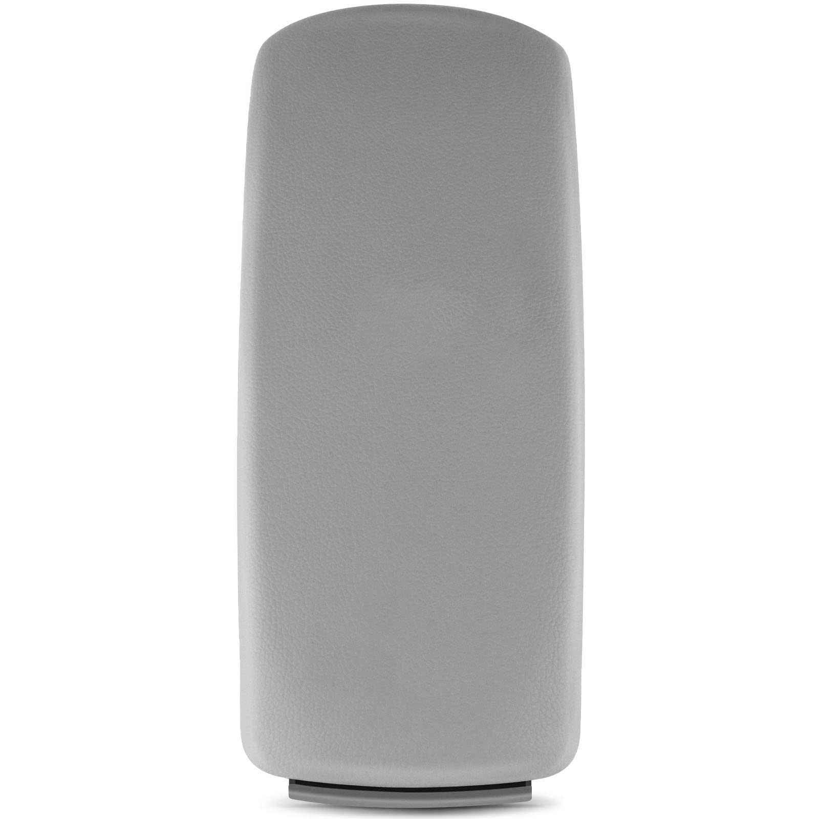 Lujuntec Center Console Armrest Latch Lid With Skin Cover Fits 2000-2008 A4 A6 S4 Lid Armrest Grey