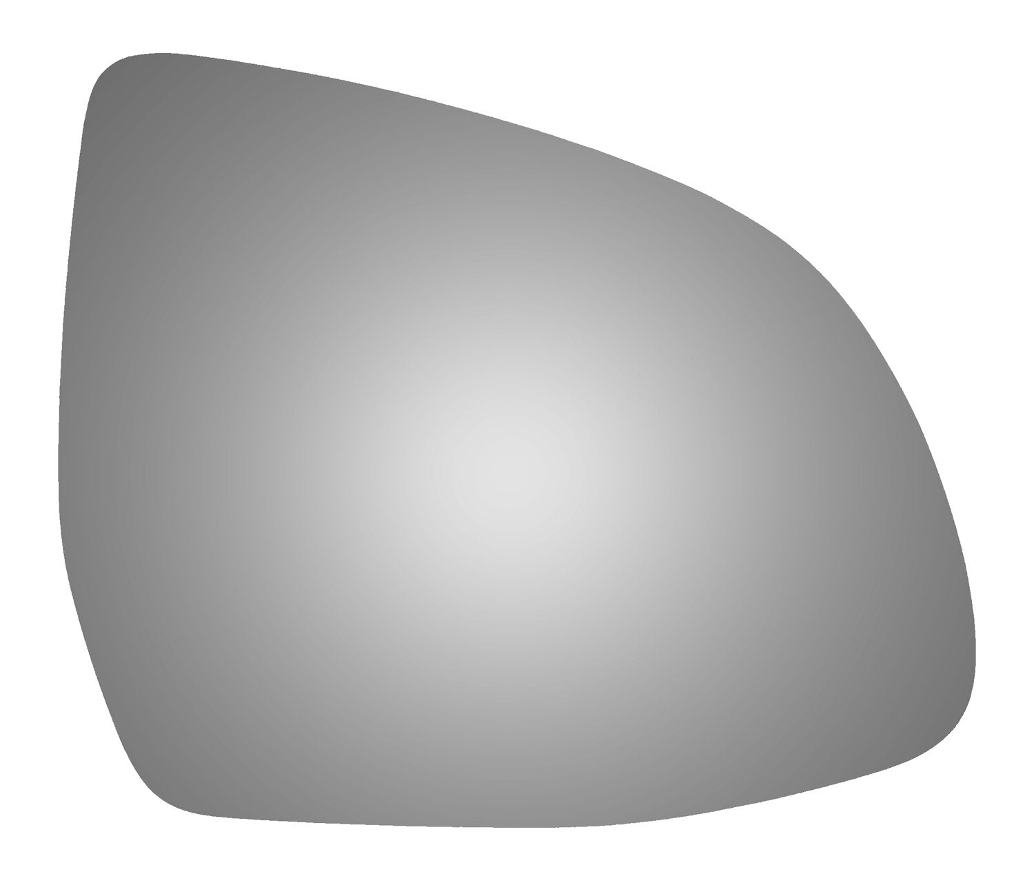 Burco 5621 Convex Passenger Side Power Replacement Mirror Glass For 2015-2017 Bmw X3, X4, X5, X6