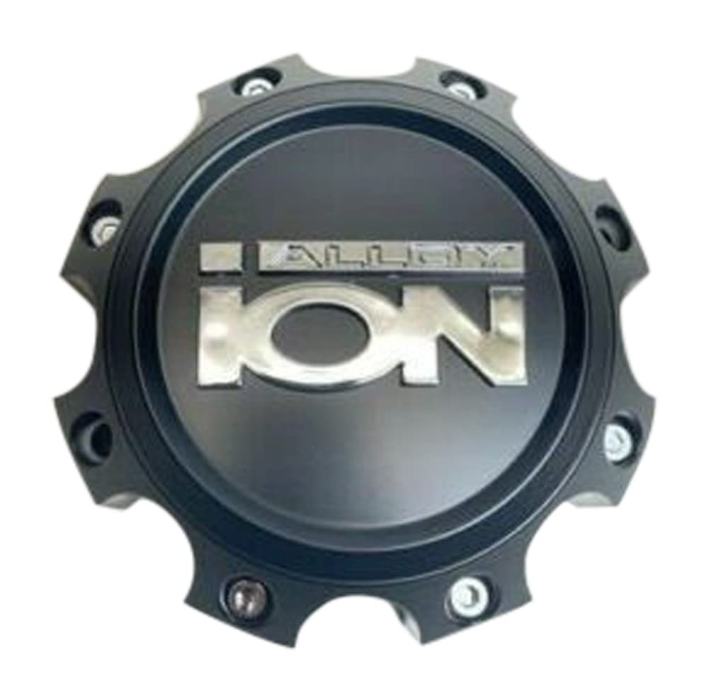 Ion Alloy Matte Black Wheel Center Cap C10135Mb06