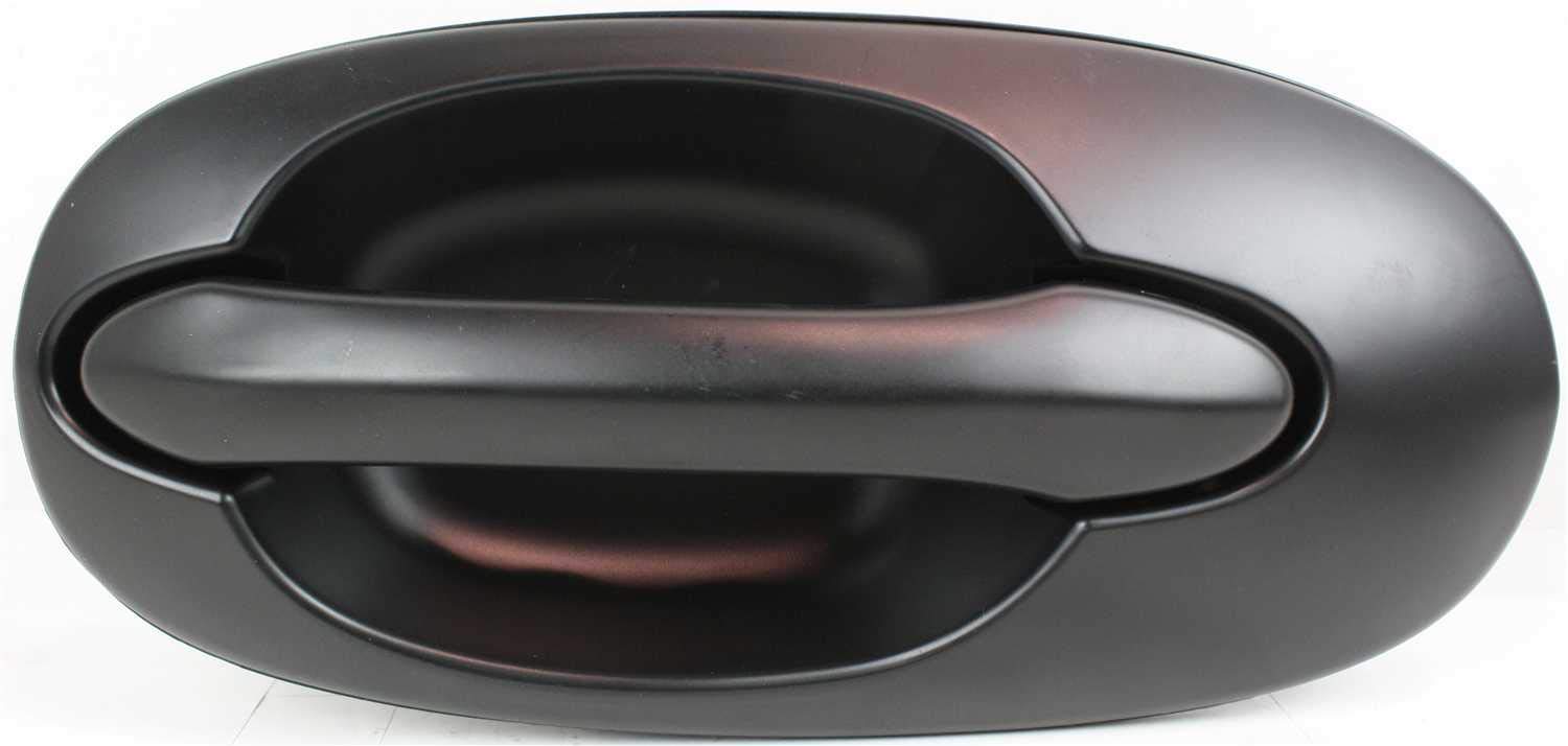 Evan Fischer Exterior Door Handle Compatible With 2002-2005 Kia Sedona Rear, Driver Side Partslink Ki1520101