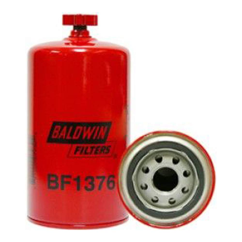 Baldwin Bf1376 Spin-On Fuel Filter (With Drain)